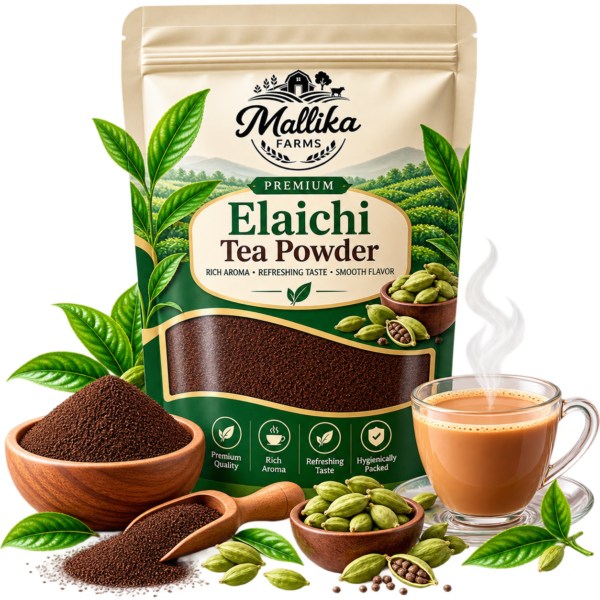 Mallika Farms Elaichi Tea Showcase