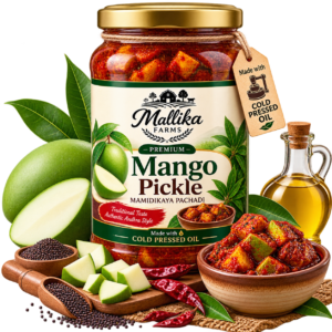 Premium Mango Pickle Product Display