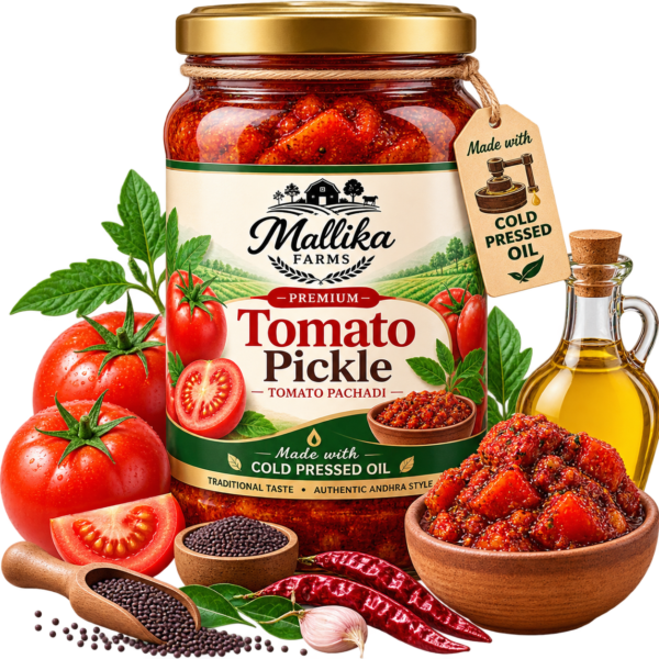 Premium Tomato Pickle Product Showcase