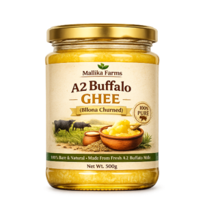Mallika Farms A2 Buffalo Ghee Jar