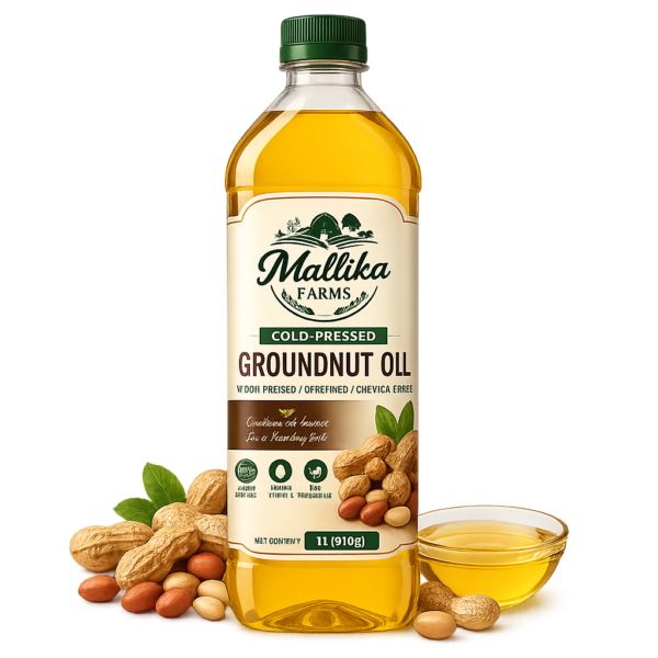Mallika Farms Groundnut Oil Showcase