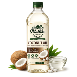 Mallika Farms Coconut Oil with Fresh Coconuts