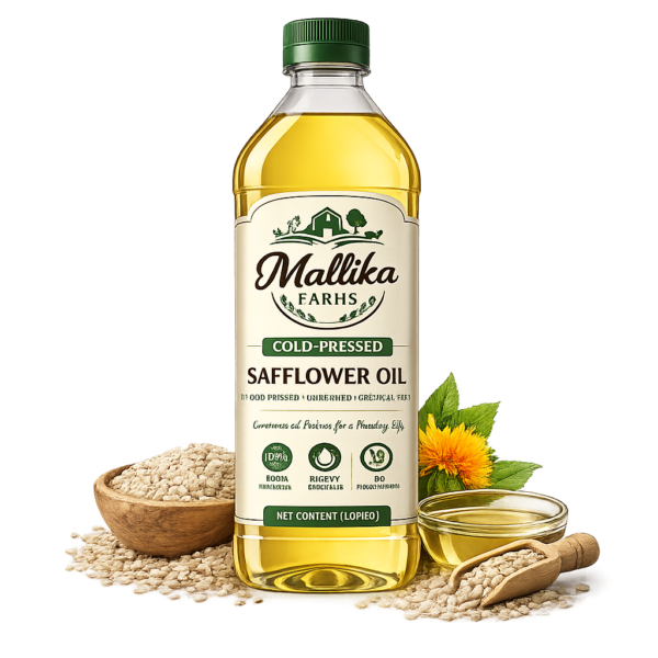 Mallika Farms Safflower Oil Showcase