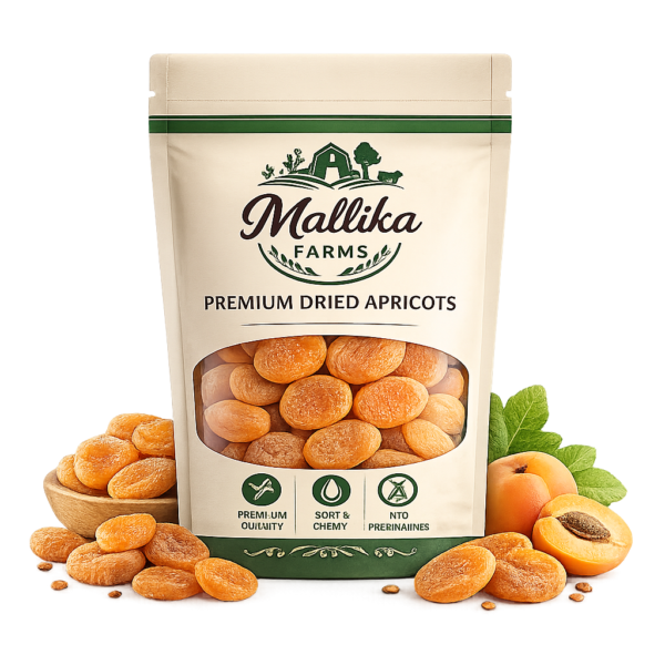 Mallika Farms Premium Dried Apricots