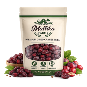 Mallika Farms Premium Dried Cranberries