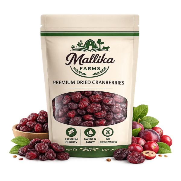 Mallika Farms Premium Dried Cranberries