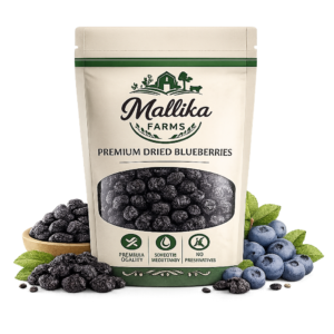 Mallika Farms Premium Dried Blueberries