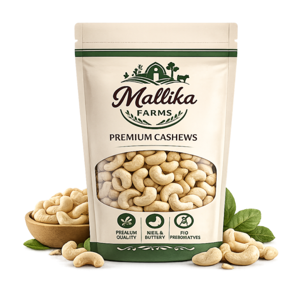 Mallika Farms Premium Cashews (Kaju)