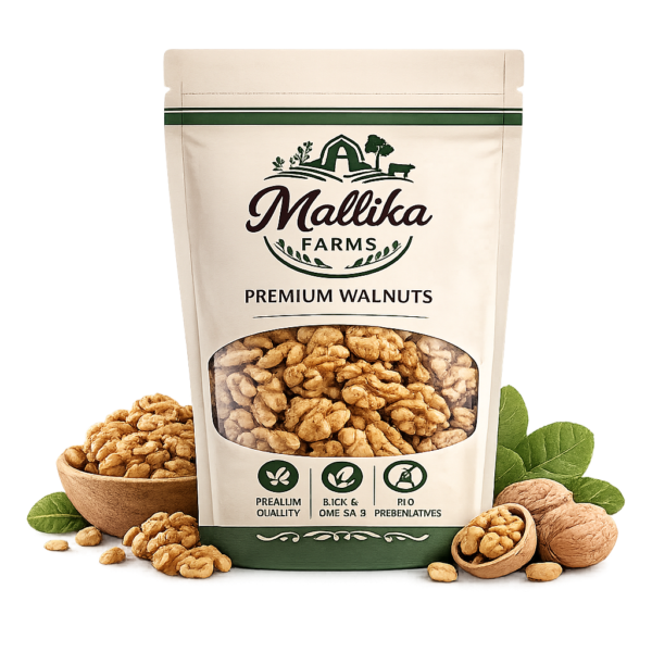 Mallika Farms Premium Walnuts (Akhrot)