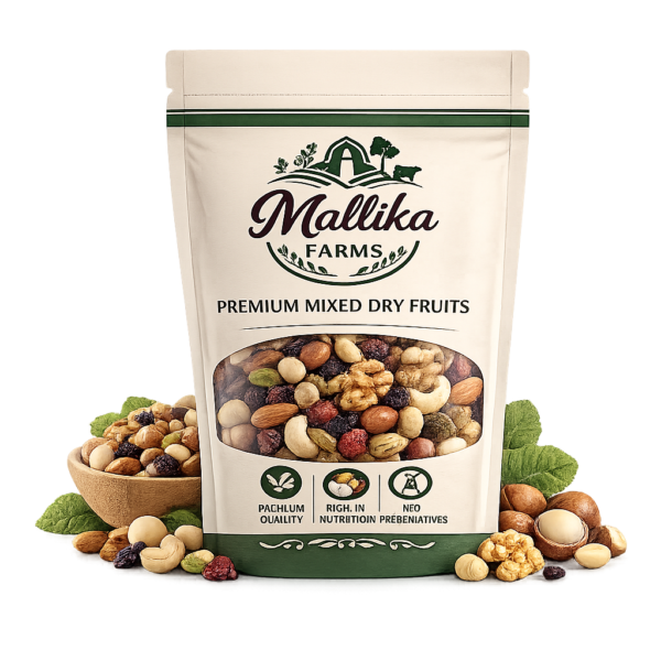 Mallika Farms Premium Dry Fruits Pouch