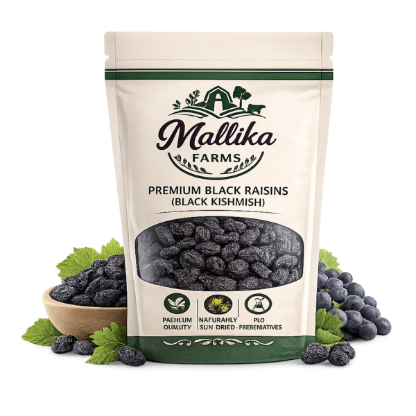 Mallika Farms Premium Black Raisins