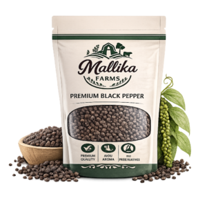 Mallika Farms Premium Black Pepper Display
