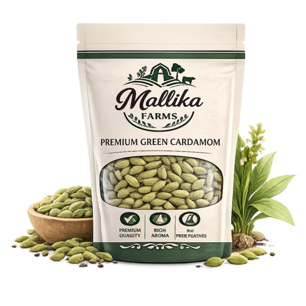 Mallika Farms Green Cardamom Showcase