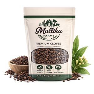Mallika Farms Premium Cloves Display