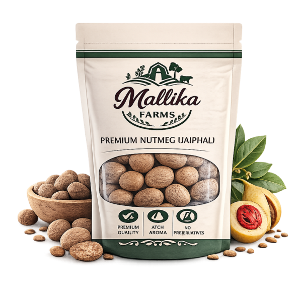 Mallika Farms Premium Nutmeg Showcase