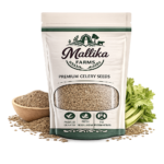 Mallika Farms Premium Celery Seeds Display